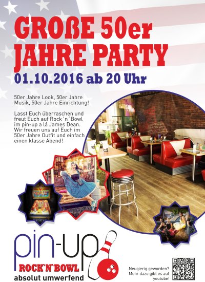 2016-10-01 Plakat 50er Jahre Party 2016-10-01 Plakat 50er Jahre Party